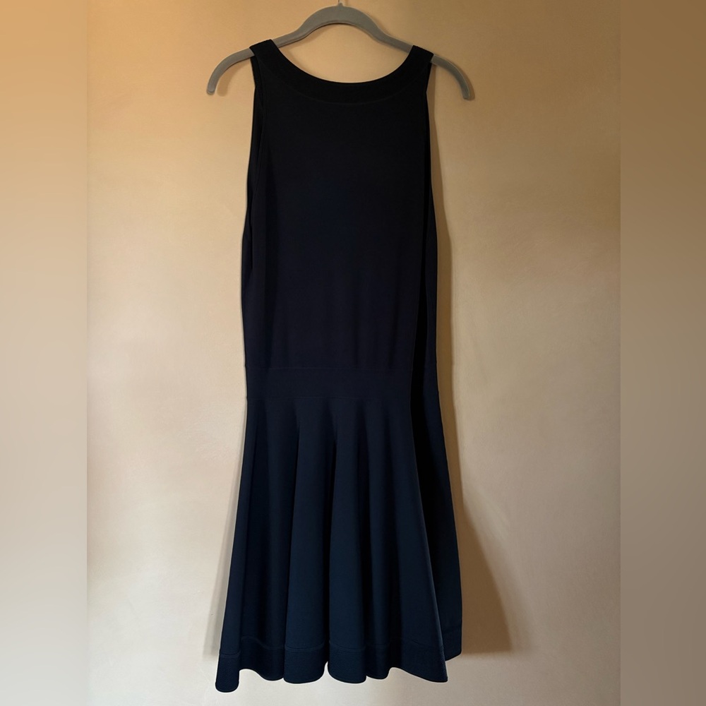 NWT Donna Karan Fit & Flare Flounced Dress - Picture 10 of 16